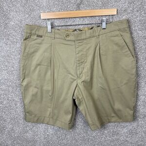 Barbour Pleated Khaki 9" Shorts Men's Size‎ 40